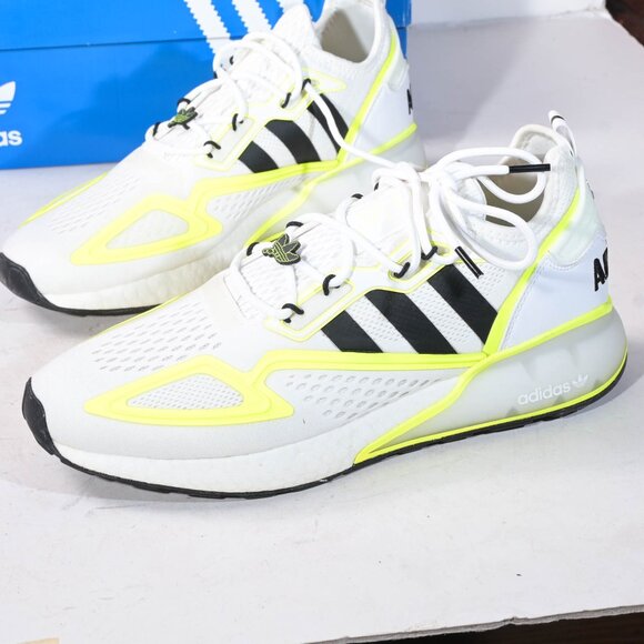 Adidas GY2630 ZX 2K Boost Shoes in White - 11 - Picture 1 of 10